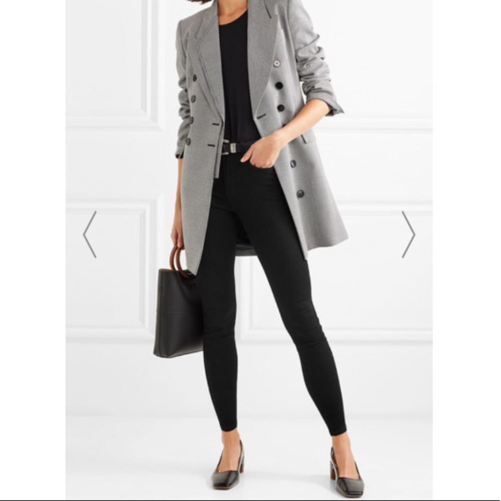 L’AGENCE Margot Black Cropped Highrise Jean